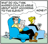 married couples argue about money