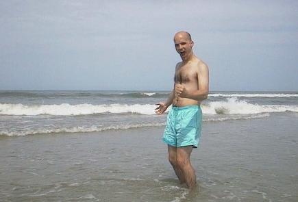 Mom shot me splashing in the ocean (July 1 2003)