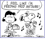 ~ feeding Fred Astaire ~